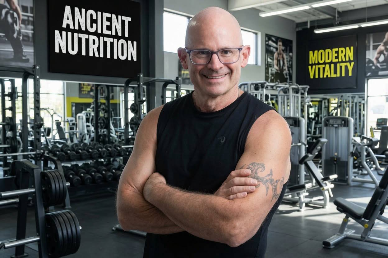 Scott of Paleo First in his Ancient Nutrition · Modern Vitality training studio